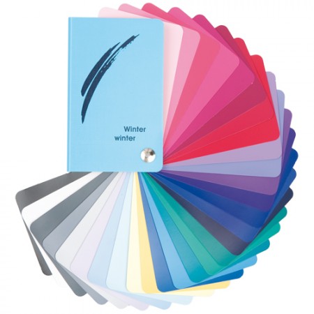 Color cards wintertype