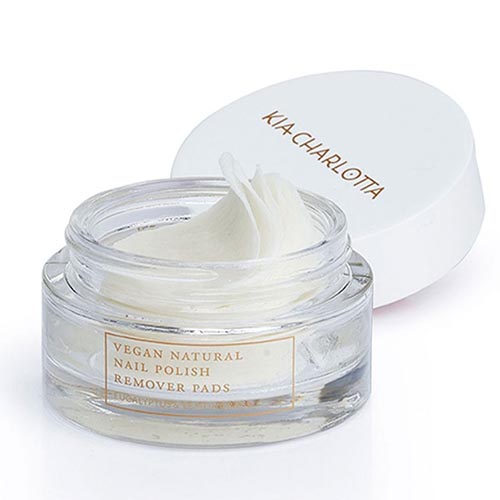 Kia Charlotta - Natural Nail Polish Remover Pads