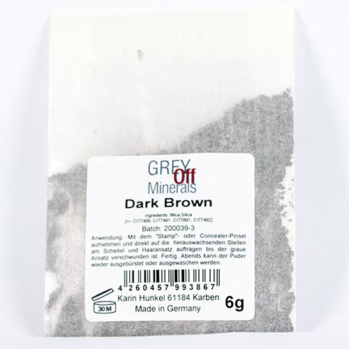 Grey Off Hair Concealer Dark Brown Refill 6g