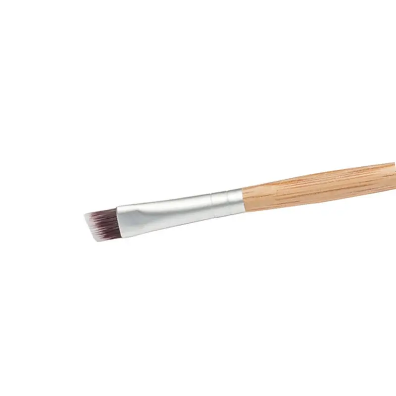 Augenbrauen/Eyeliner-Pinsel, Bambus, unlackiert