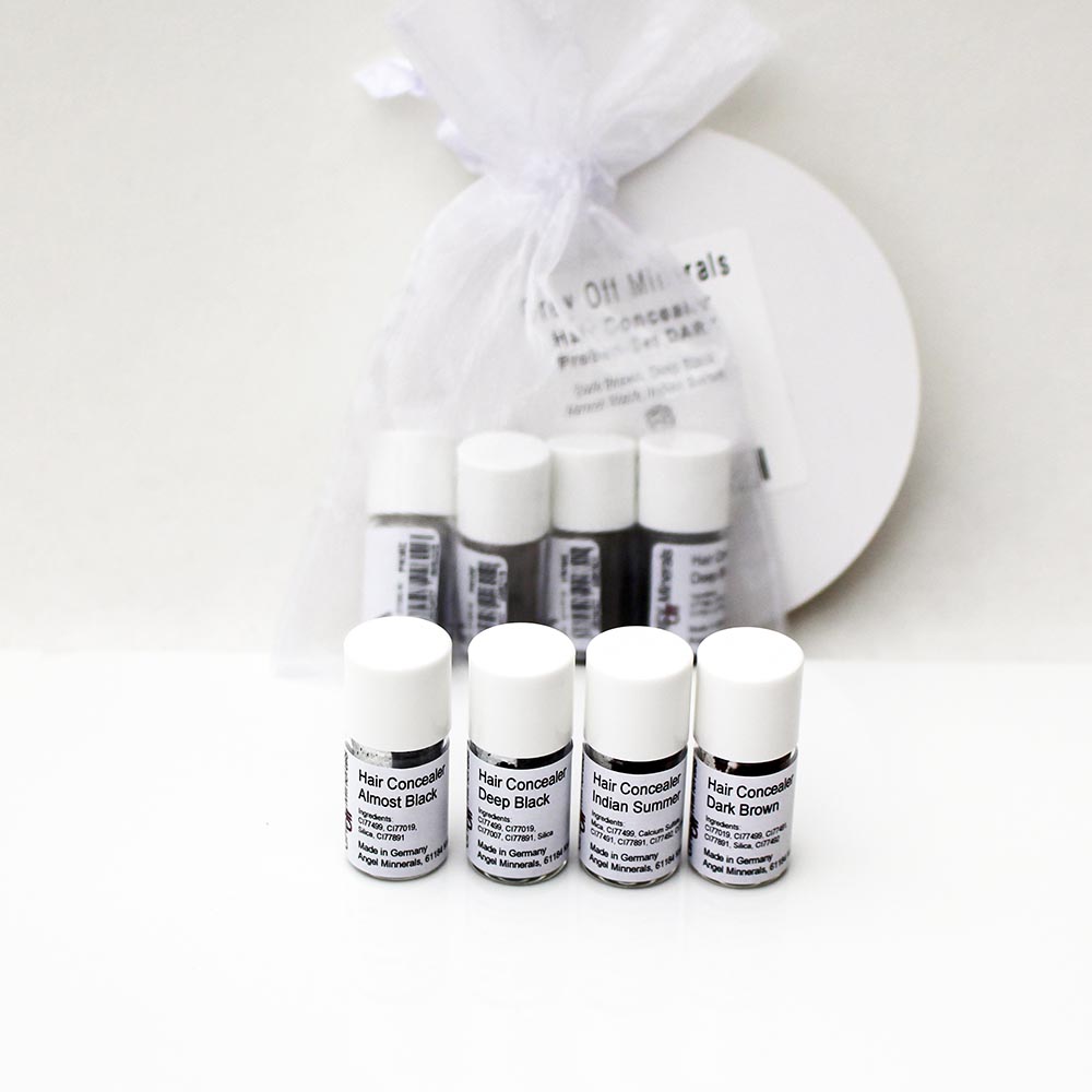 Hair Concealer Sample-Set DARK